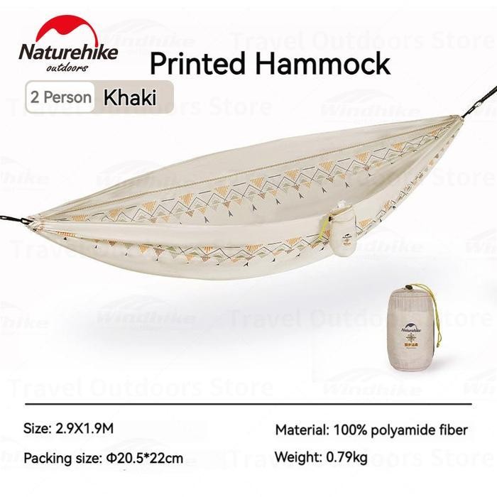 Hammock Double Naturehike Cnh22Hj004 - Tempat Tidur Gantung Naturehike Original Dan Terpercaya