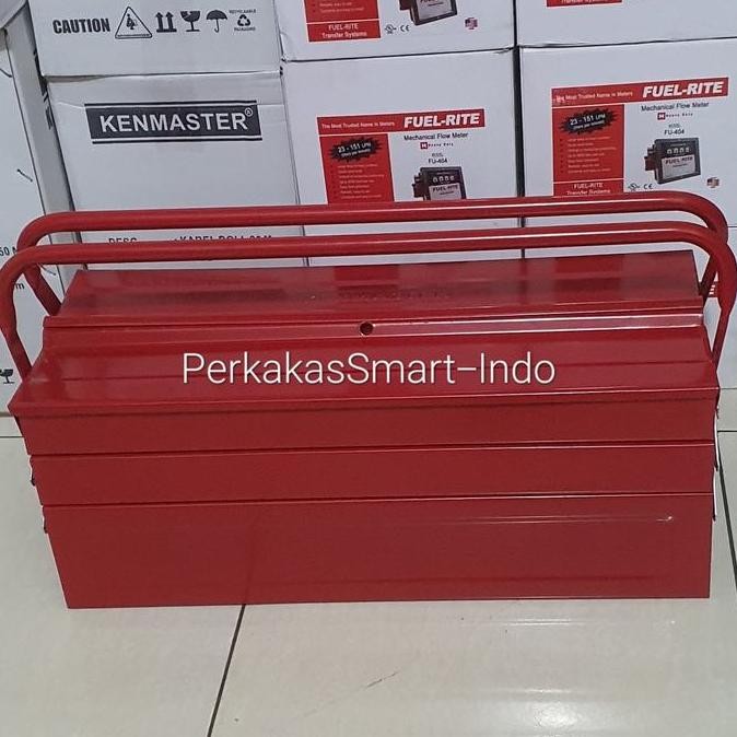 KENMASTER tool box besi 3 susun besar/tools box/toolbox big