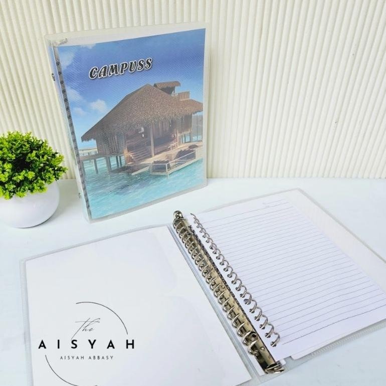 

Binder ukuran A5 ring 20 buku binder A5 campus