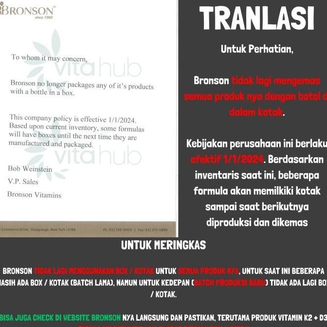 Vitamin K2 D3 Bronson 5000IU