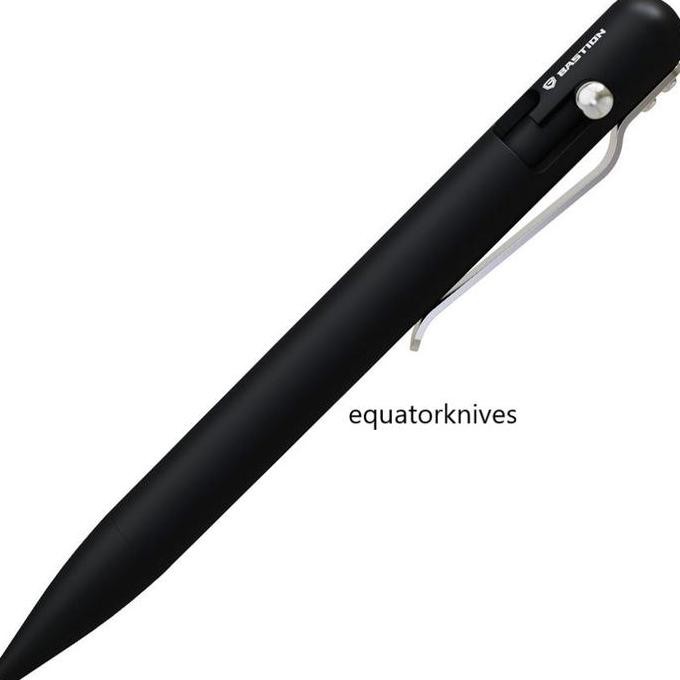 

Bstn249B Bastion Bolt Action Pen Aluminum Black Pulpen Co