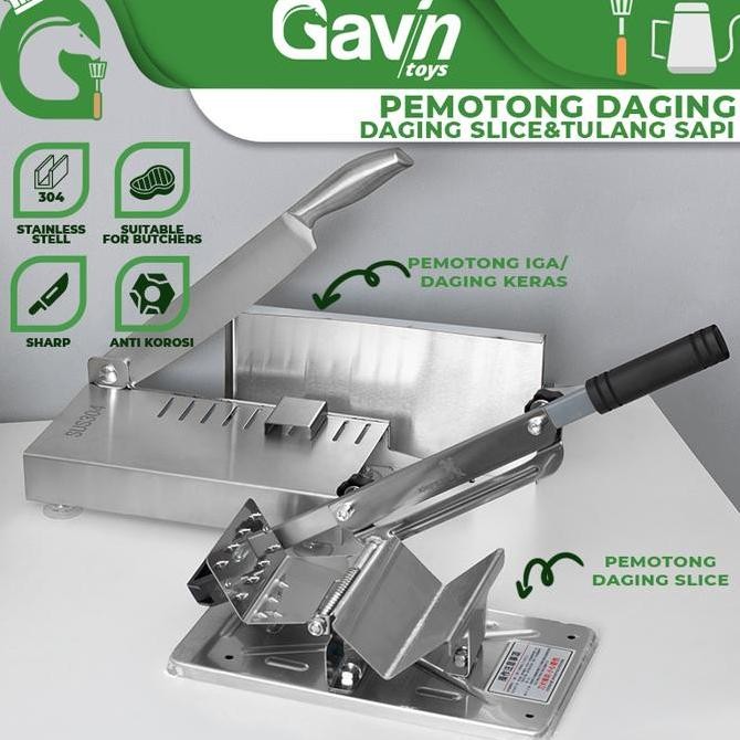 

Terlaris Pemotong Daging Meat Slicer Alat Potong Daging Beku Tipis Sayuran Buah