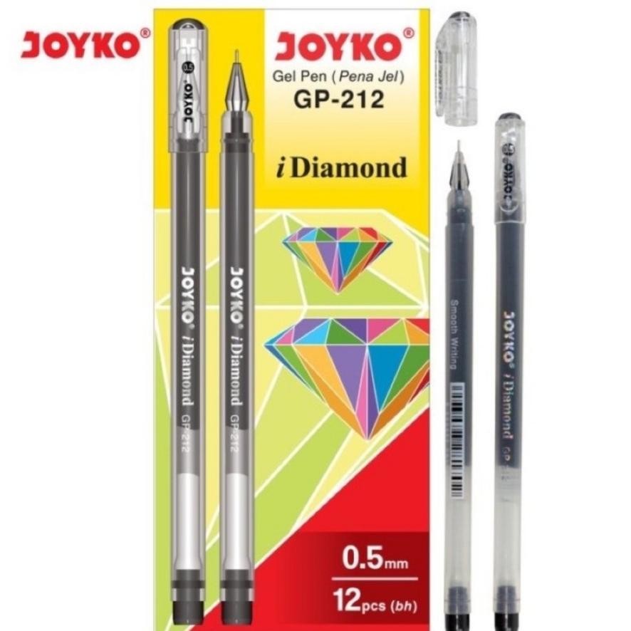 

Berkualitas Bolpen Pulpen Bolpoint Gel Joyko Gp-212 Gp 212 Diskon