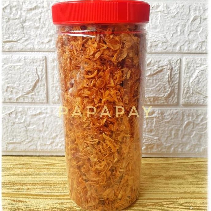 

ID | BAWANG GORENG BREBES MURNI TANPA TEPUNG / TOPLES 1 LITER / TANPA