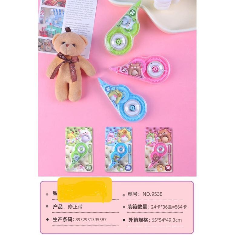 

Berkualitas Correction Tape 36 M/Tip-X Kertas 68M Fancy Capybara Promo