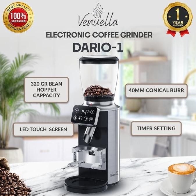 

Terlaris Electric Coffee Grinder Venuella - Dario-1