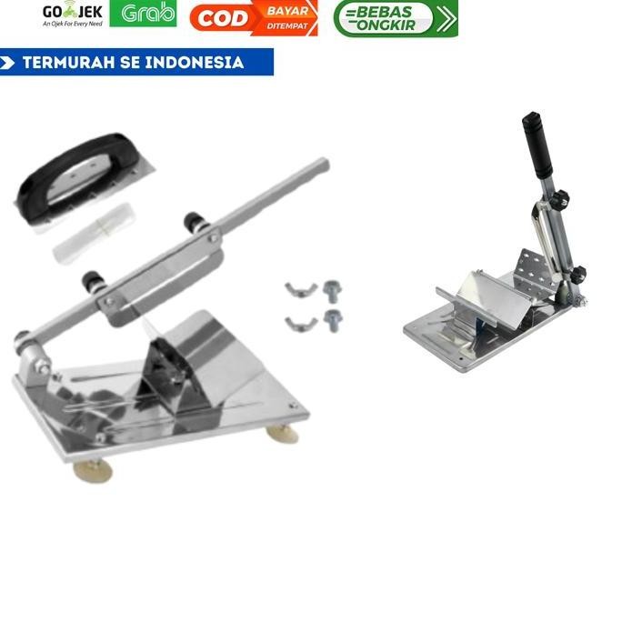 

Terlaris Alat Pemotong Daging Tipis Pengiris Daging Buah Bahan Stainless Steel