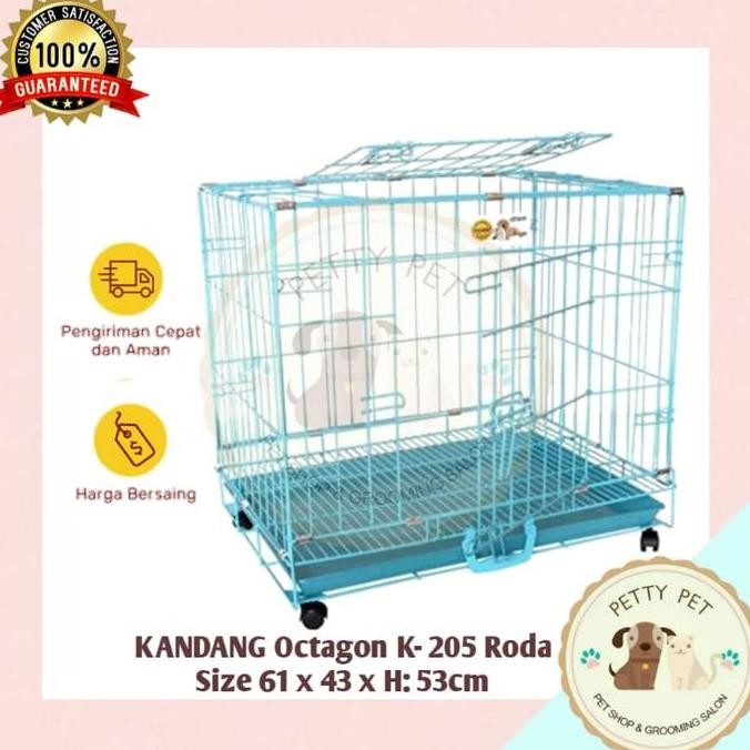 Terlaris Kandang Octagon Roda