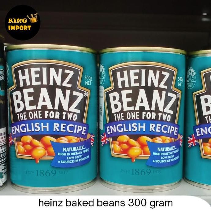 

ID | HEINZ BAKED BEANS 420GR UK RECIPE KACANG