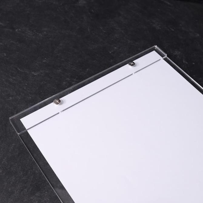 

New Product - Menu Board Akrilik | Size A4 | Papan Menu | Tatakan Akrilik Kiarastoreku