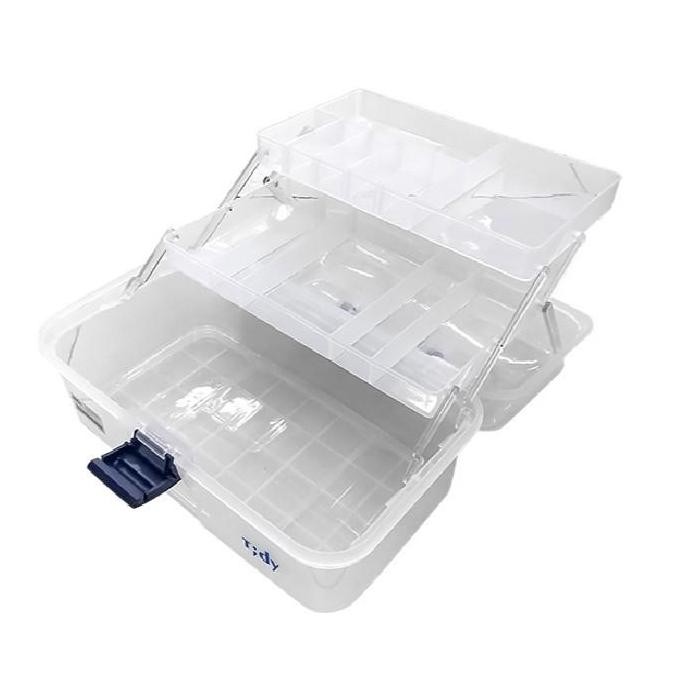 HOT SALE ToolBox Transparant / Box Bekam Keliling / Tool box Transparan Susun