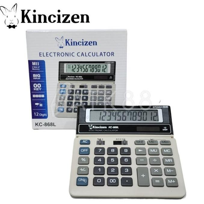 

New Product - Calculator / Kalkulator Kincizen Kc-868L Kiarastoreku