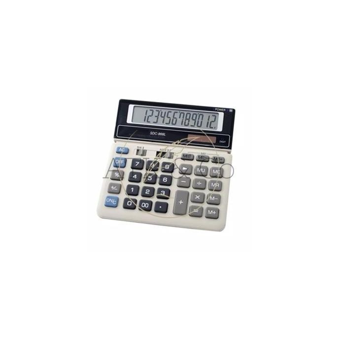 

New Product - Calculator Pasar 12 Digit Sdc-868L - Kalkulator 868 Kiarastoreku