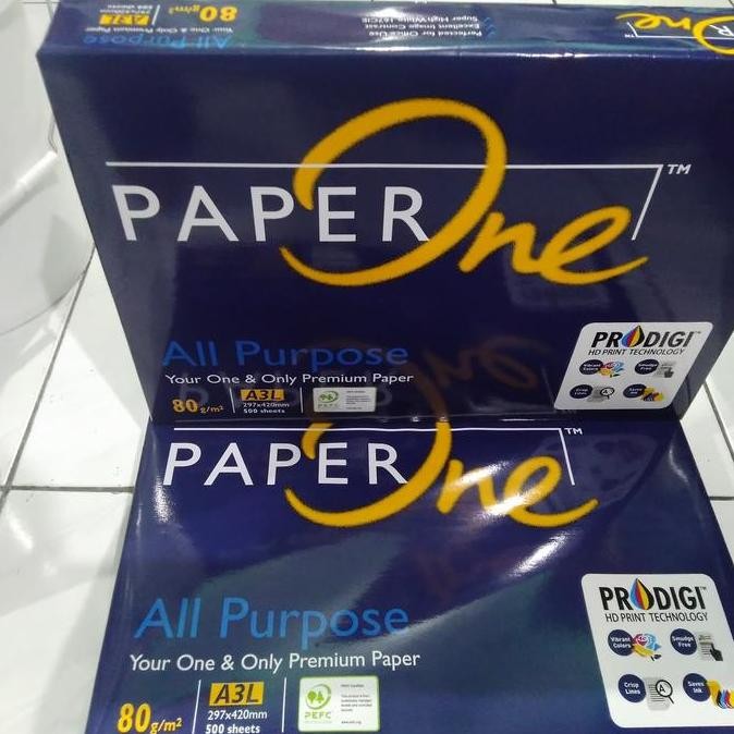 

New Product - Kertas Hvs Merk Paper One A3 80 Gr Kiarastoreku