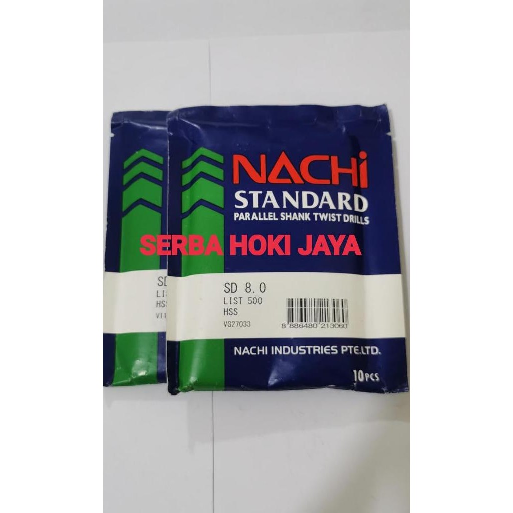 Mata Bor 8Mm Nachi Hss Nachi Mata Bor 8Mm