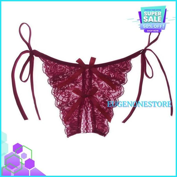 G STRING WANITA OPEN CELANA DALAM WANITA SEXY TRANSPARANSI TALI CD LINGERIE THONG UKURAN BESAR C DIJ