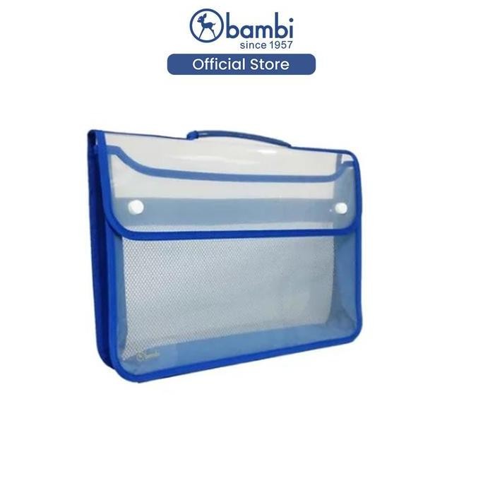 

[SOSHOP] BAMBI TAS DOKUMEN FOLIO TIPE TAS BERKAS / TAS ARSIP EDISI ZIPPER BAG 5621 ORIGINAL
