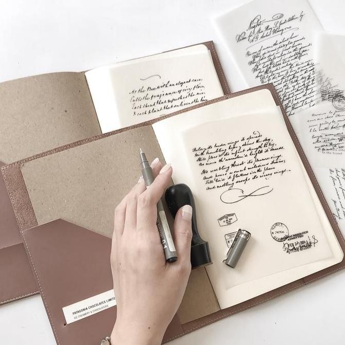 

New Product - Leather Notebook Cover / Kulit Asli / Zilia Leather Kiarastoreku