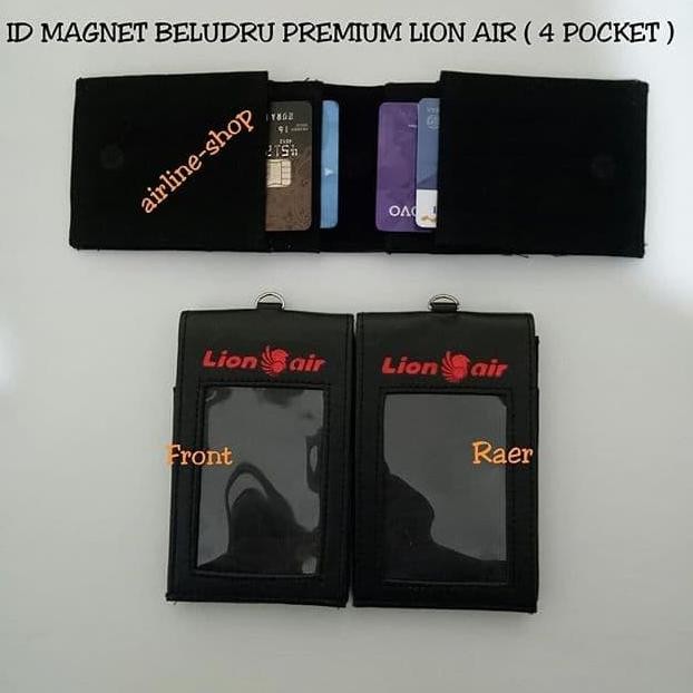 

New Product - Dompet Id Card Magnet Premium 4 Pocket Lion Air Kiarastoreku