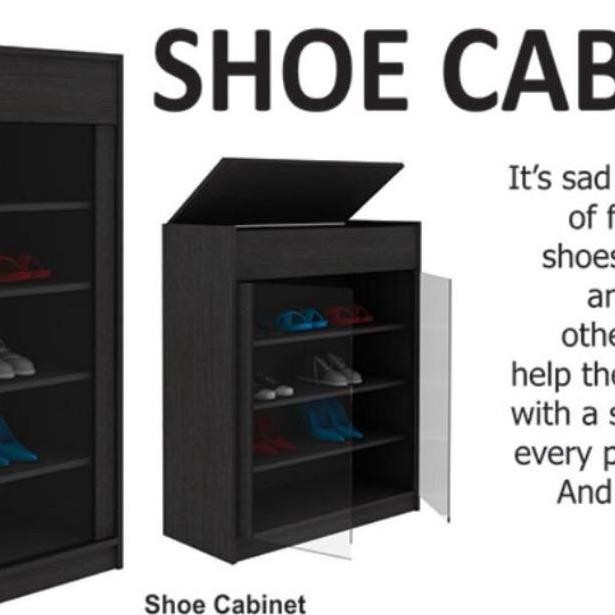 Lemari Sepatu Kaca Expo / Medan Sumut Co