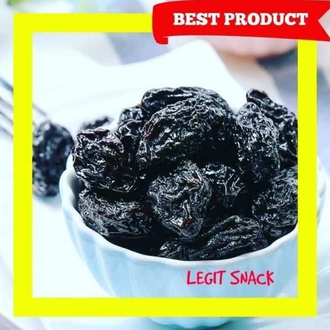 

Plum Kering 1 Kg / Buah Kering / Plum Hitam Non Biji Dried Prunes