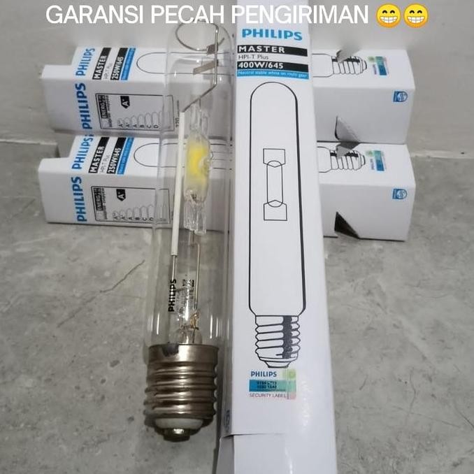 LAMPU SOROT HPIT PHILIPS 400 WATT HID BULBS