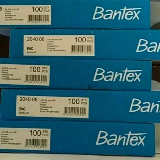 

New Product - Pp Pocket Bantex A4 2040/Sheet Protector A4 Dus 100 Lembar Kiarastoreku