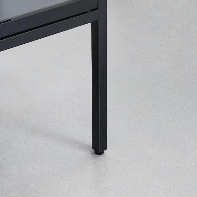 INFORMA SPENCER CURIO LEMARI PAJANG 3 TINGKAT - HITAM DISPLAY CABINET KABINET KOLEKSI PAJANGAN FURNI