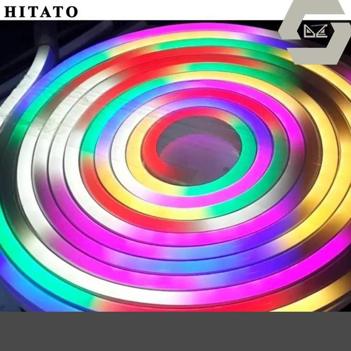 Lampu LED SMD Neon Flex 5050 RGB AC 220V 50m HITATO