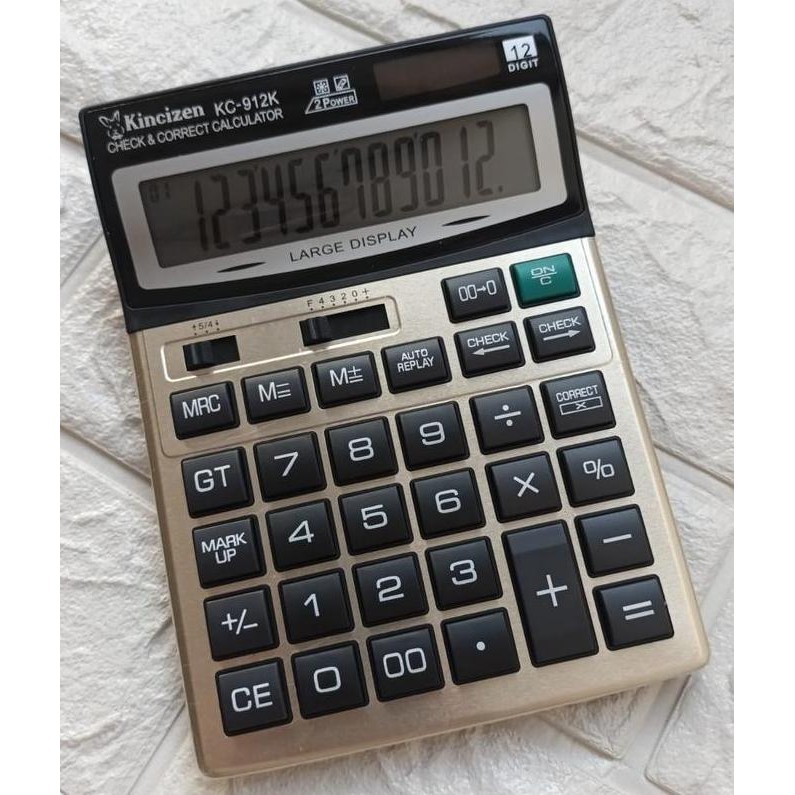 

New Product - Kalkulator Citizen Ct 912 K - Kalkulator 12 Digit - Harga Grosir Kiarastoreku