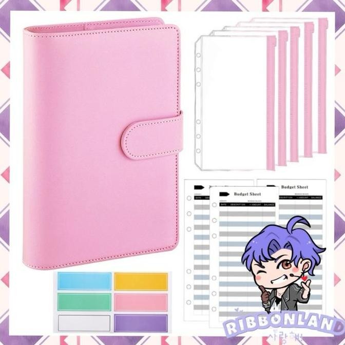 

Set Lengkap Binder A6 - 6 Ring Budgeting Planner Nabung Value Pack Foto Paper Co