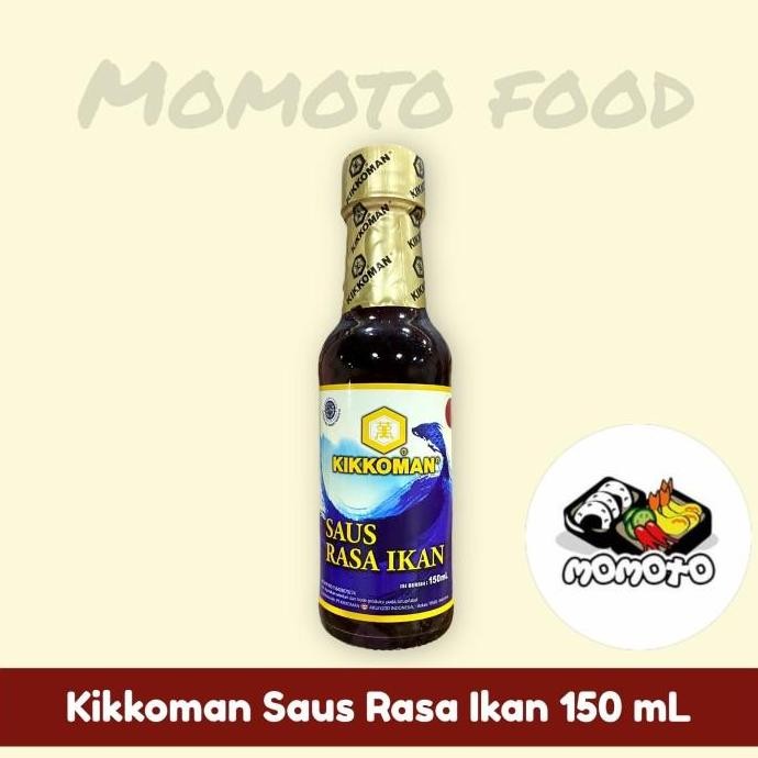 

(Allthebest) Kikkoman Fish Sauce 150ml HALAL Kecap Saus Rasa Ikan