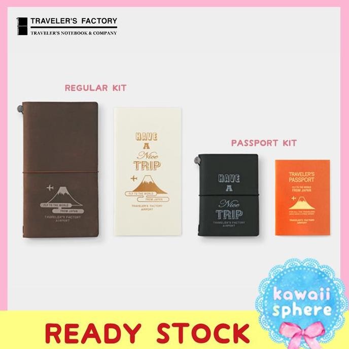 

Travelers Notebook Narita Airport Limited Edition Kit | Stock Co