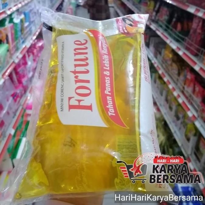 

Grosir Minyak Goreng Fortune Bantal 1 Liter