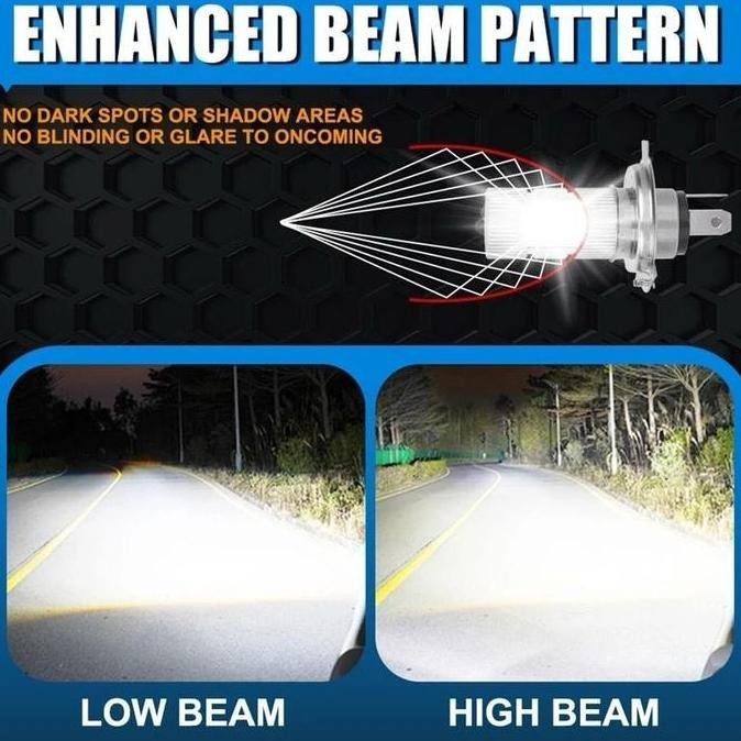 Bohlam Led Motor Philips 8 Led Hl Hs1 H4