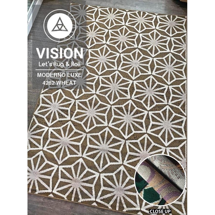 Karpet Moderno LUXE 160 x 210 cm 4282 Wheat