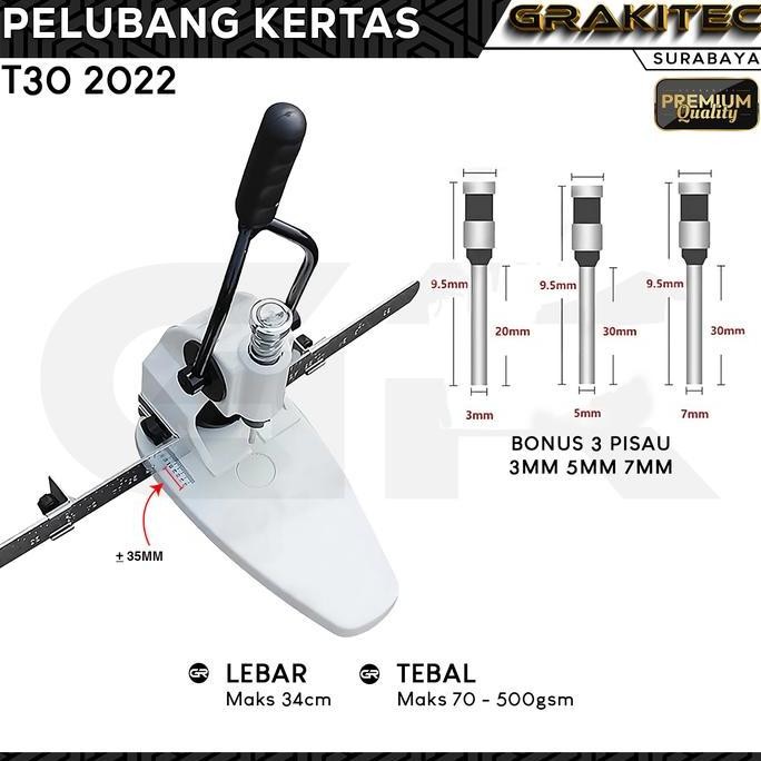 

Mesin Pelubang Kertas 300Lembar 3Mm 7Mm ( Bisa Untuk Kalender ) Co