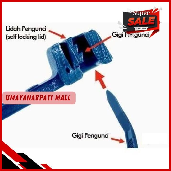 

KABEL TIES CABLE TIES KABEL TIS TIE PANJANG KLIP 2.8X250MM ISI 100PCS GRATIS ONGKIR