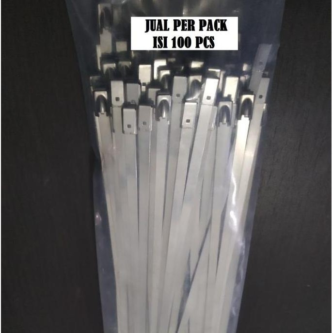 

Perpack Cable Ties Stainless 4.6 Mm X 600 Mm Tali Tie Tis Anti Karat Co