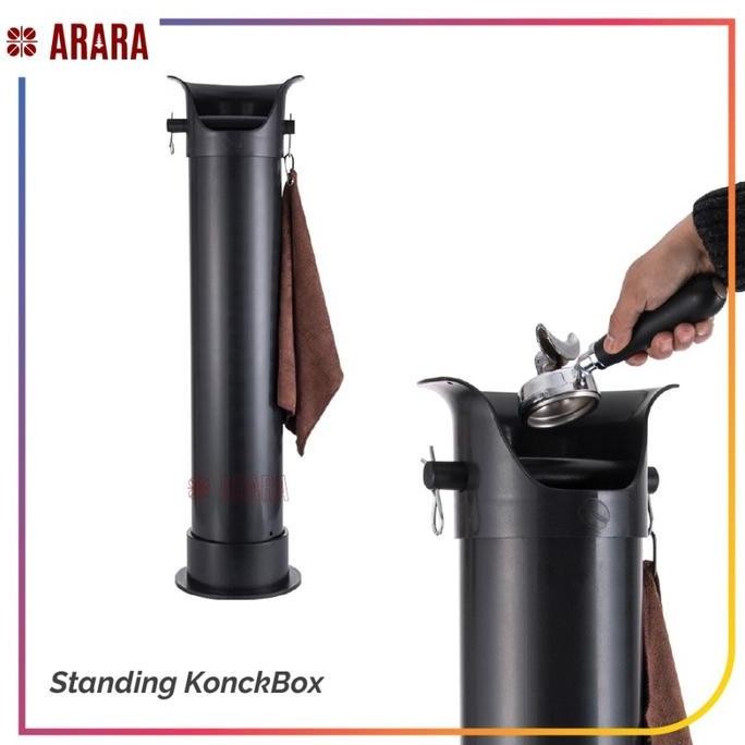 Arara Knock Tube Tower Knock Box Standing Jumbo 86Cm - Hitam Putih Co