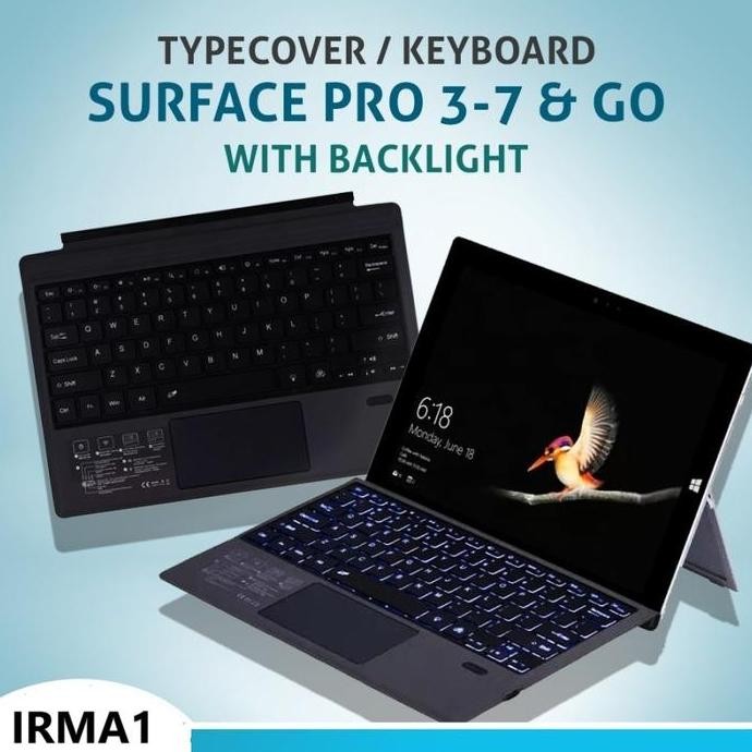 Surface Pro Keyboard Microsoft Surface Pro 3 4 5 6 7 7+ Type Cover Case Typecover Sarung Pelindung S