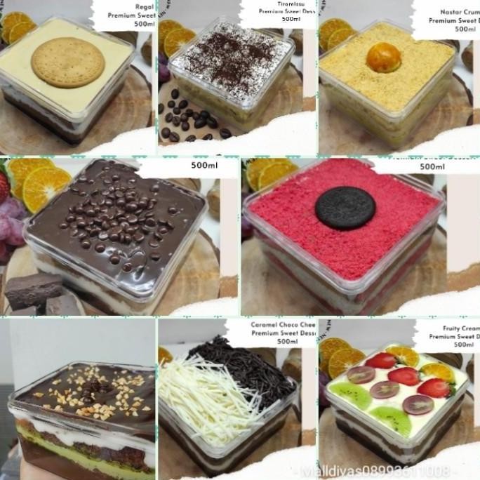 

(Allthebest) dessert box premium 500ml tiramisu
