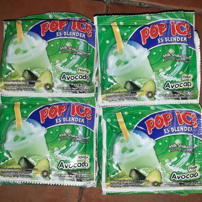 

(Allthebest) POP ICE AVOCADO 10 SACHET