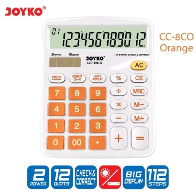 

Calculator Joyko Cc-8Co/Kalkulator 12 Digits Co