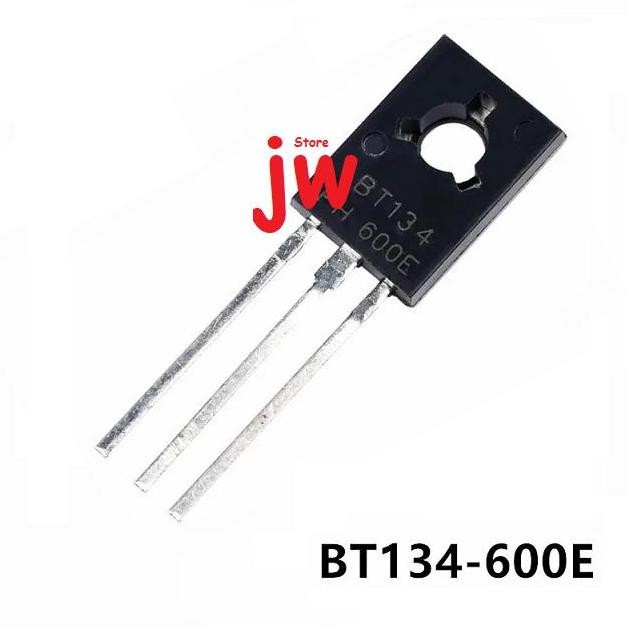 BT134 BT134-600 BT 134 134-600 Triac 600V Komponen Elektronik jwel33 Kualitas Baik