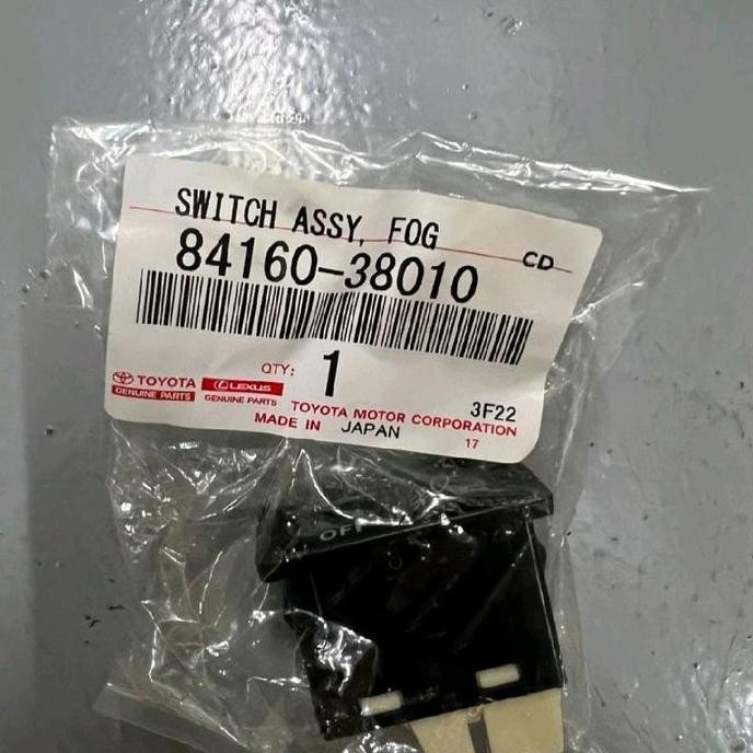 Switch Saklar Foglamp Lampu Kabut Kijang Kapsul 2000 2001 2002 2003 2004 2005 Ori 84160-38010 Teruji