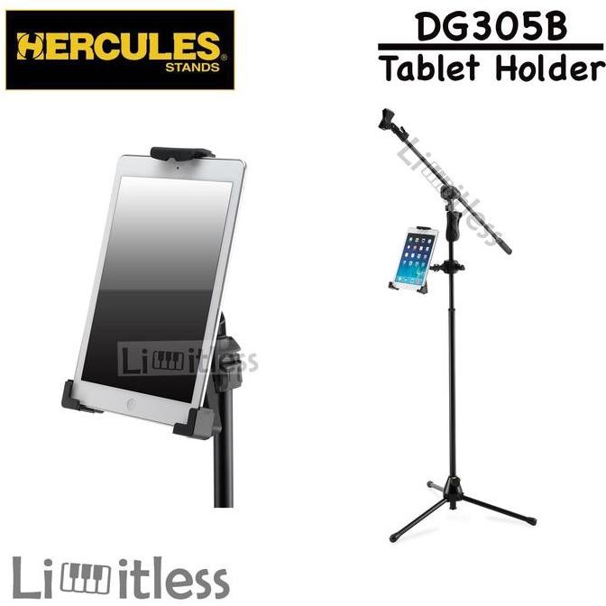 Hercules Dg305B Tablet Holder Ipad Original Co