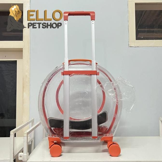 TROLI ANJING KUCING / KOPER ANJING KUCING / TROLLEY HEWAN / TAS HEWAN HM