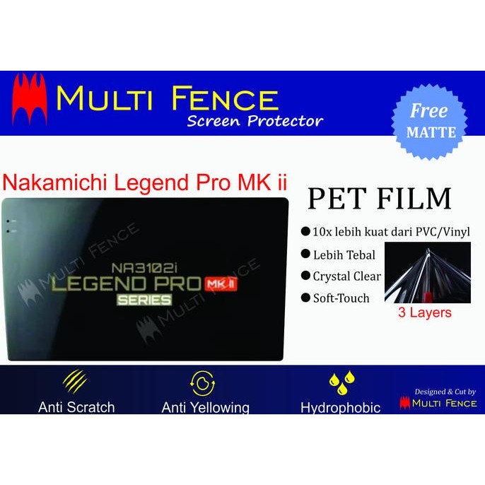 Anti Gores Nakamichi Legend Pro Mk Ii Terbaru