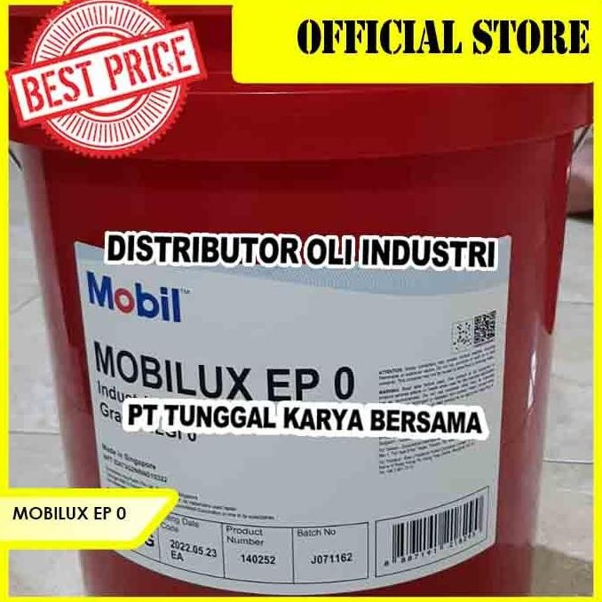 Mobilux Ep 0 ( Nlgi 0 - 1 Kg ) Harga Spesial